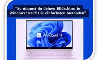 So nehmen Sie Ihren Bildschirm auf Windows 10 auf