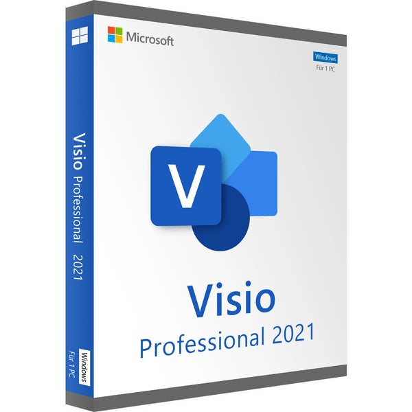 VISIO 2021 PROFESSIONAL online kaufen, Lizenz Key Download bei LicenseQueen