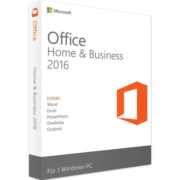 OFFICE 2016 HOME & BUSINESS online kaufen, Lizenz Key Download bei LicenseQueen