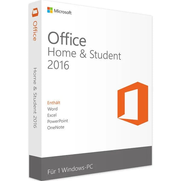 OFFICE 2016 HOME & STUDENT online kaufen, Lizenz Key Download bei LicenseQueen