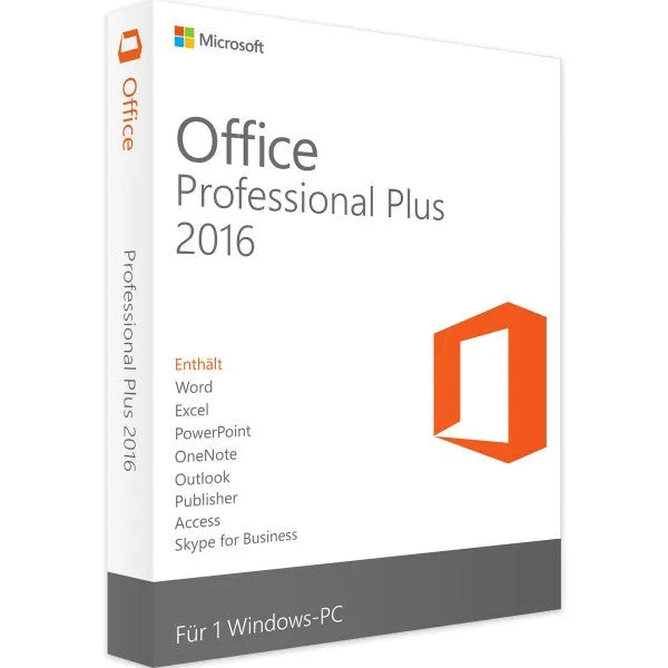 OFFICE 2016 PROFESSIONAL PLUS online kaufen, Lizenz Key Download bei LicenseQueen