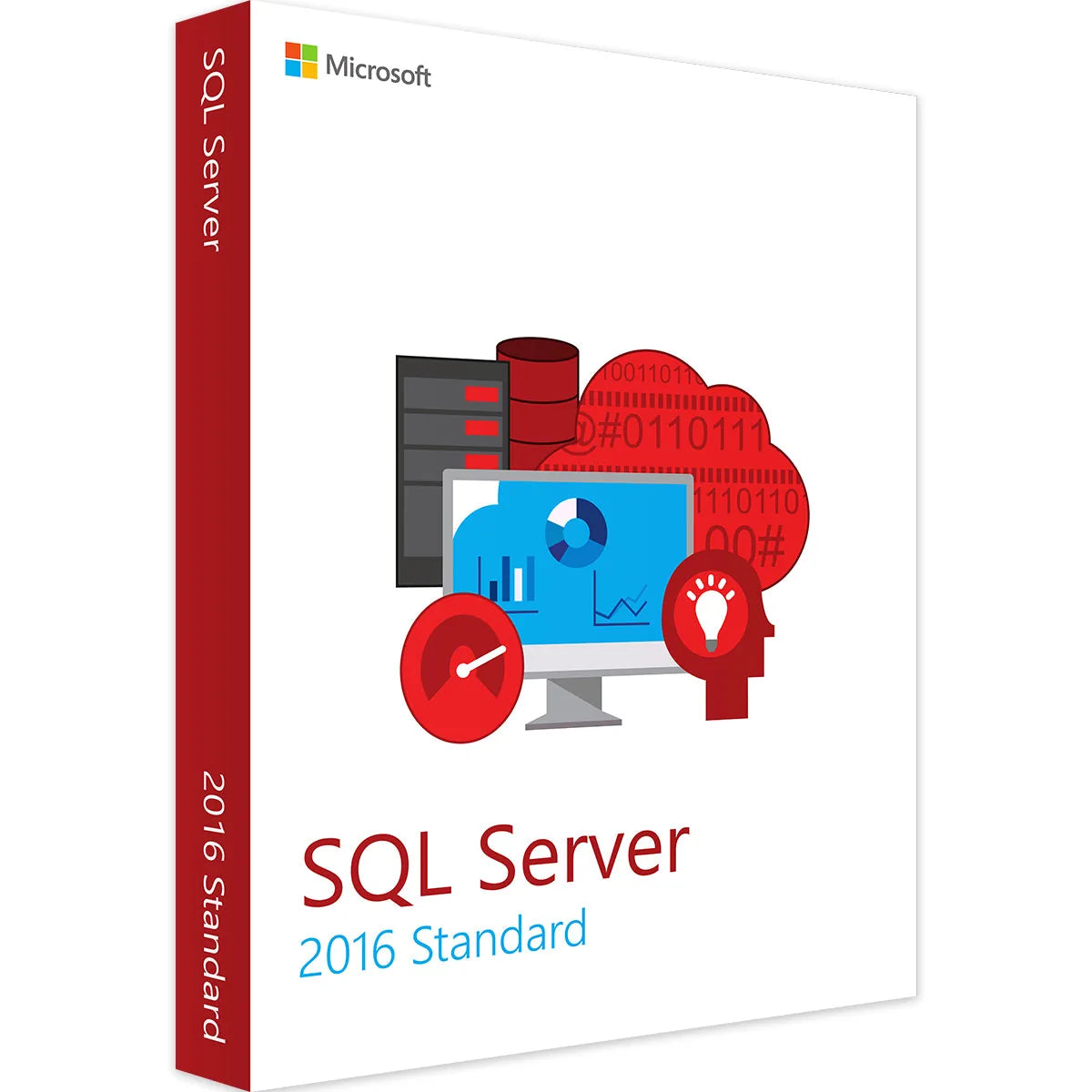 MICROSOFT SQL SERVER 2016 STANDARD online kaufen, Lizenz Key Download bei LicenseQueen