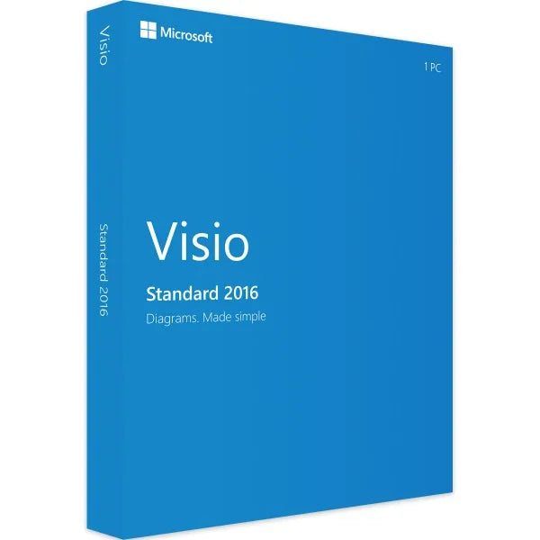 VISIO 2016 STANDRAD online kaufen, Lizenz Key Download bei LicenseQueen